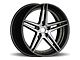 Rennen CSL-3 Black Machined with Gold Bolts Wheel; 19x9.5 (17-23 AWD Challenger)